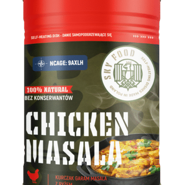 SKYFOOD GARAM MASALA - Kurczak z ryżem w sosie garam masala