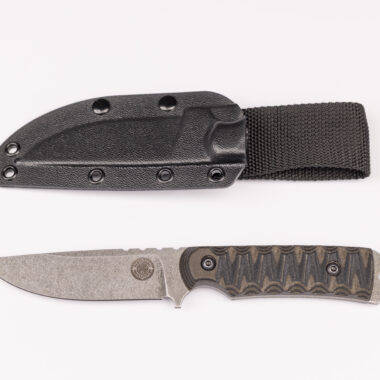 NÓŻ MAŁY SZLENDI - NMV | MIKARTA CZARNY-OLIWKA