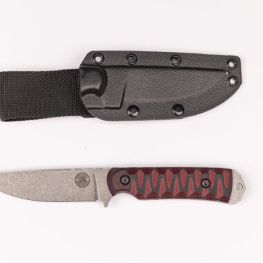 NÓŻ MAŁY SZLENDI - NMV | MIKARTA CZARNY - BORDO