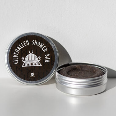 GILDEHALLE - kostka do mycia ciała i włosów - czysty dziegieć