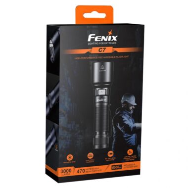 Latarka LED Fenix C7 - czarna